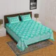 Green__Jaipuri bedsheet